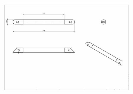 Аксессуар для ванных комнат Black&White SN-1155