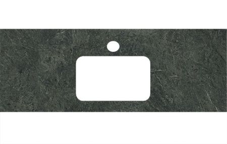 Спец. изделие декоративное из керамогранита Риальто 120, зеленая, артикул PL2.VT97\120