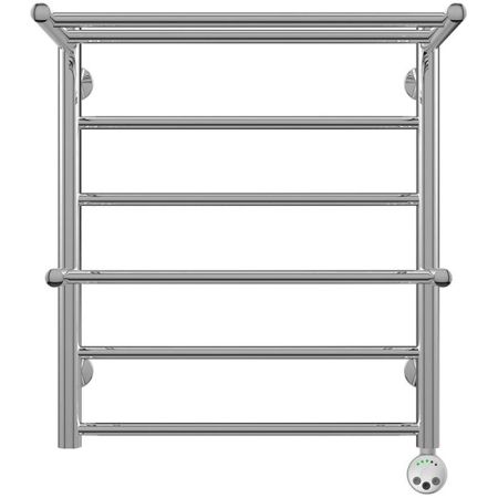 Электрический полотенцесушитель Terminus Анкона П6 500x591 4660059920405 с полкой Хром, артикул 4660059920405