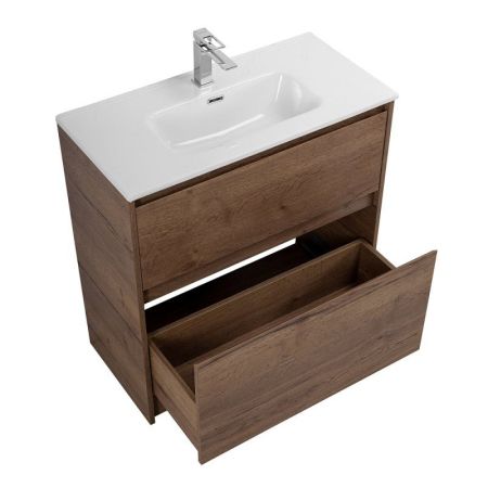 Мебель для ванной комнаты напольная BELBAGNO KRAFT 39-500, 600, 700, 800, артикул BB500/390ETL