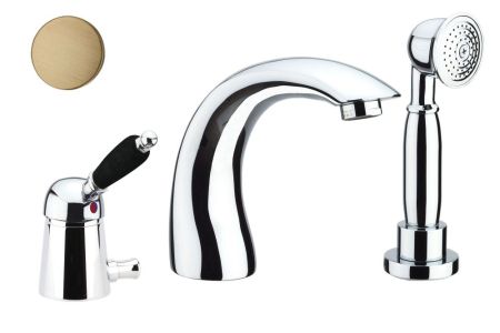 Смеситель на борт ванны Fiore IMPERIAL BLACK 89ZZ5105, бронза, артикул 89ZZ5105