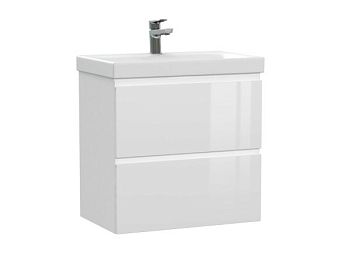 Тумба подвесная Cersanit MODUO 60 узкая белый под раковину S-UM-MOD60SL/1 (MODUO SLIM 60) (64125)