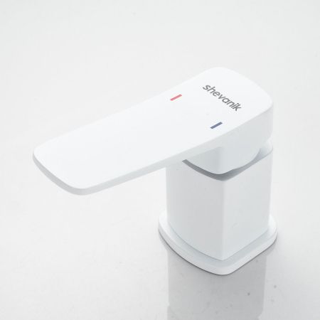 Смеситель на борт ванны Shevanik S9912C, белый, артикул S9912C