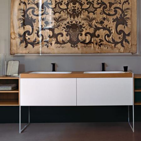 Agape Ottocento 001 Раковина встраиваемая 60x39.2x14 см, цвет: белый