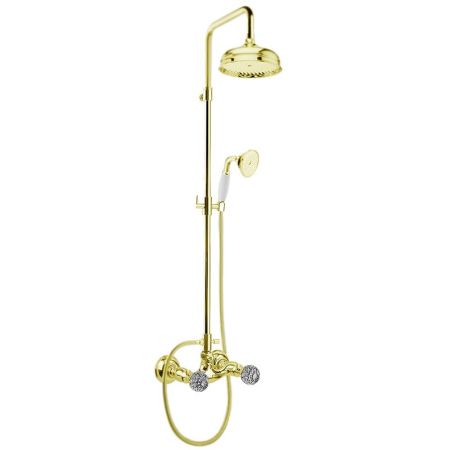 Душевая система Webert Karenina KA760405 Хром кристаллы Swarovski, артикул KA760405015