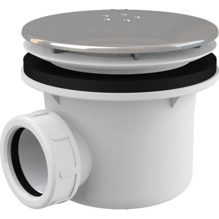 Сифон для душевого поддона Alcaplast A49K Хром, артикул A49K