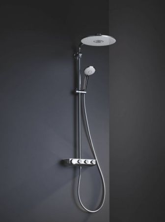 Душевая система GROHE Euphoria SmartControl 310 DUO с термостатом для душа, белая луна (26507LS0) Душевая система GROHE Euphoria SmartControl 310 DUO с термостатом для душа, белая луна (26507LS0)