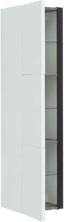 Шкаф-пенал De Aqua Ариетта New 35 белый матовый, артикул 00265583