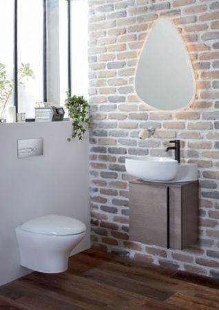 Раковина JACOB DELAFON NOUVELLE VAGUE EGL112-00 (подвесная, (46*46), белый), шт, артикул EGL112-00