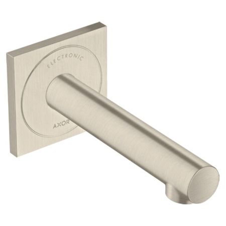 AX Uno Эл. Смеситель для раковины, наст., цвет шлифованный никель, артикул 45110820