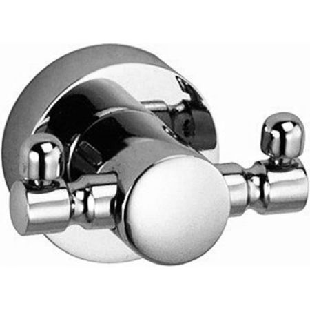 Двойной крючок WasserKRAFT Donau K-9423D Хром, артикул K-9423D