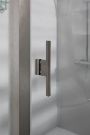 Душевая дверь Allen Brau Priority 140 3.31011.BA серебро браш, артикул 3.31011.BA