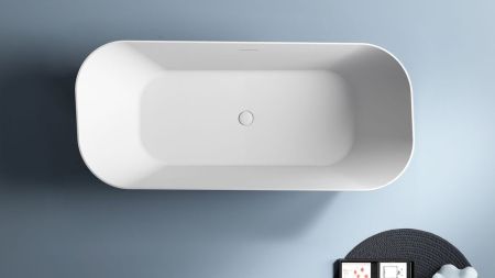 Zenon Sottovento, акриловая ванна прямоугольной формы, 170x75xh70 см, цвет белый матовый, артикул 4000.000.000.000.40988