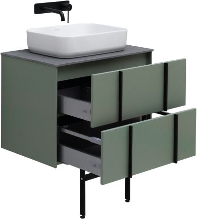 Тумба под раковину Allen Brau Reality 70 1.32004.CGM олива матовый