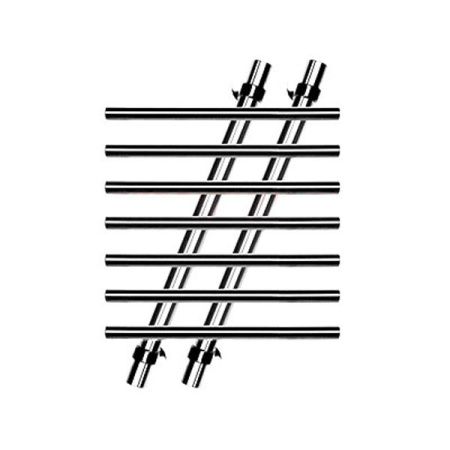 Водяной полотенцесушитель Ника Bamboo ЛБ7 60x60 Хром