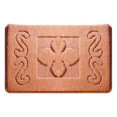 Коврик для ванной комнаты Milardo Harmony Style 40x70 Оранжевый, артикул MMI120M