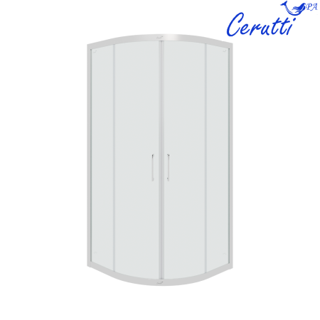 Ограждение VIVA90 душевое Cerutti SPA без поддона (90x90x195), артикул VIVA90