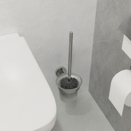 Ершик FIXSEN COMFORT CHROME FX-85013, хром, артикул FX-85013