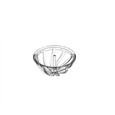 Желоб BERGES водосток В1 Antik 300, матовый хром, S-сифон D50/105 H50 вертикальный, артикул 090021