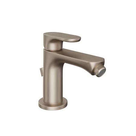 Смеситель для биде OLE однорычажный с донным клапаном, золотой атласный, артикул 69425KM.M0.071