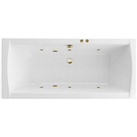 Ванна EXCELLENT Aquaria Lux 180x80 "SOFT" (бронза), артикул WAEX.AQU18.SOFT.BR