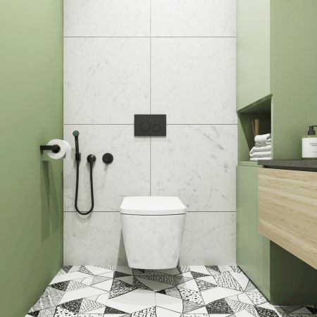 Комплект 4 в 1 инсталляции для подвесного унитаза Lavinia Boho Relfix 77020020, артикул 77020020