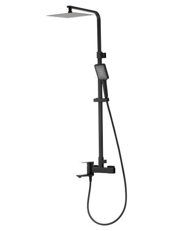 Душевая система WONZON & WOGHAND EDGE, Черный матовый (WW-88739003-MB), артикул WW-88739003-MB