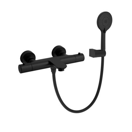 Смеситель для ванны термостатический Raiber RPB-008, черный, артикул RPB-008