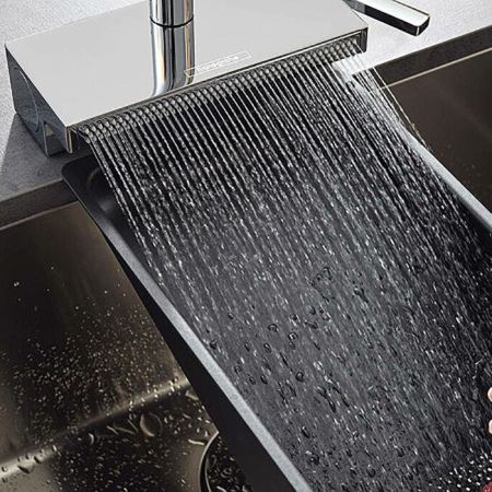 HG AqunoAquno Select M81 Кухонный смеситель однорычажный, 250, с вытяжным душем 2jet, хром, артикул 73836000