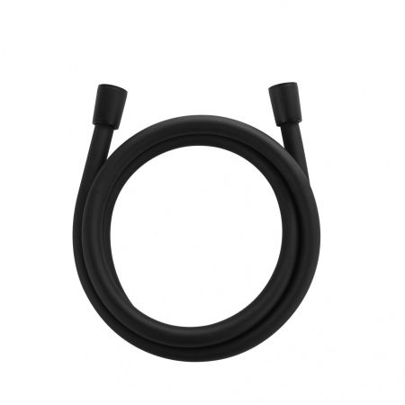 Шланг для душа в силиконовой оплётке 1500 мм WONZON & WOGHAND, Черный матовый (WW-88RG01-1500-MB)