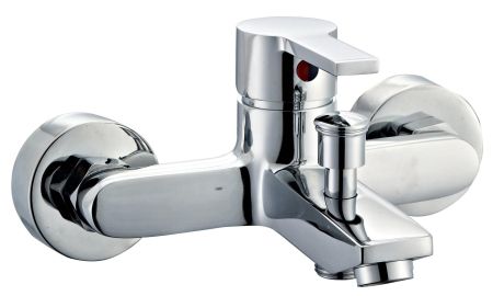 Смеситель Fin для ванны, с коротким изливом, без акс, артикул: FN54