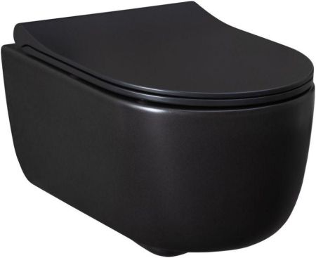 Чаша подвесного унитаза Allen Brau Priority 4.31002.31 черный матовый, артикул 4.31002.31