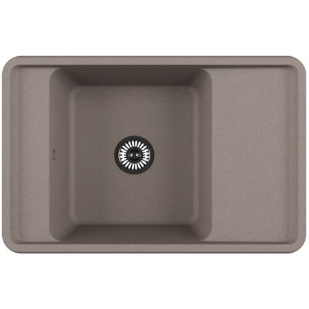 Кухонная мойка Акватон Беллис 78 1A725032BS250 Серый шелк, артикул 1A725032BS250