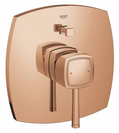 Внешняя часть смесителя для ванны GROHE Grandera, теплый закат глянец (19920DA0), артикул 19920DA0