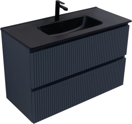 Тумба под раковину Aquanet Джейн (Flat) 100 маренго, артикул 00335431