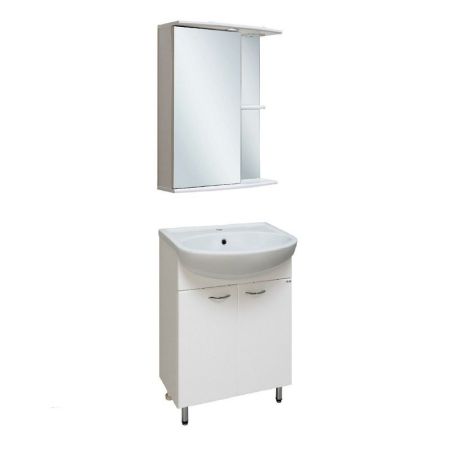 Тумба под раковину Runo Уют 55 4620750020538 Белая