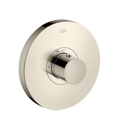 AX ShowerSelect Встраиваемый термостат для душа, 1 потреб, (внешняя часть), цвет: шлифованный никель