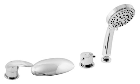 Смеситель на борт ванны Rav Slezak Dunaj D470.5P хром, артикул D470.5P