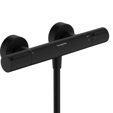 HG Ecostat Element Термостат для душа, внешнего монтажа, матовый черный, артикул 13346670