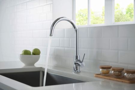 Смеситель для кухни AQUATEK AQ1382CR ЕВРОПА, артикул AQ1382CR