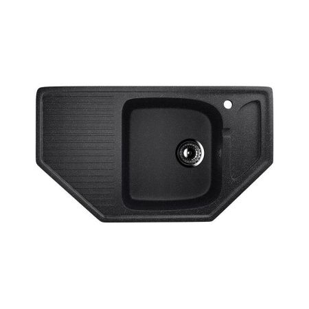 Кухонная мойка Ulgran U-109-308, черный, артикул U-109-308