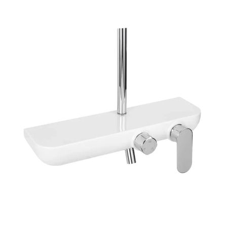 Душевая система Fixsen LINE FX-9200, белая+хром, артикул FX-9200