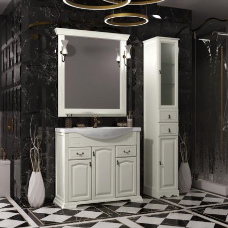 Тумба с раковиной Риспекто 95 Opadiris Слоновая кость