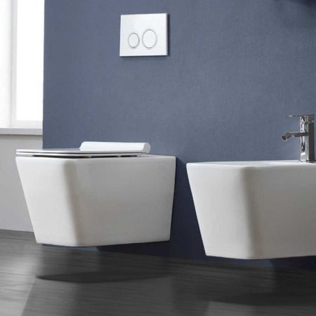 Унитаз Vincea Q-Line VT1-12 подвесной Белый с сиденьем Микролифт, артикул VT1-12