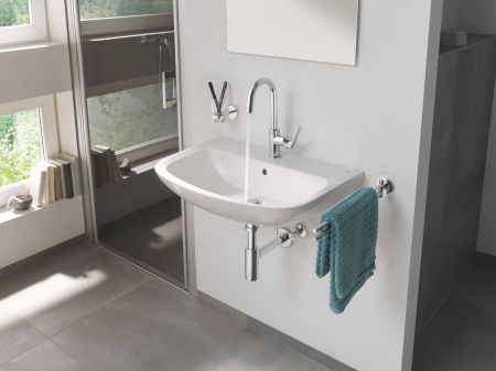 Раковина GROHE Bau Ceramic 65 см, альпин-белый (39420000), артикул 39420000