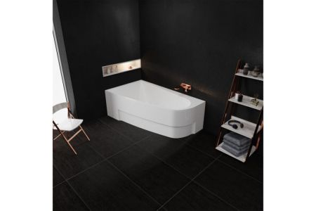 Ванна акриловая левосторонняя Vayer BOOMERANG Гл000010848, 160x90, артикул Гл000010848