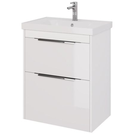 Тумба под раковину подвесная/напольная Dreja Prime 70 см, белый, артикул 99.9301