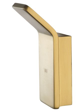 Крючок для ванной WONZON & WOGHAND LOTTE, Брашированное золото (WW-8315A-BG)