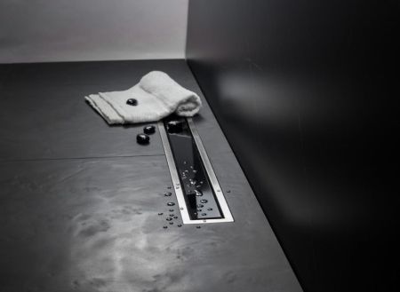 Душевой лоток, Pestan, Confluo Premium Line Black Glass, ширина, мм-120, длина, мм-450, высота, мм-105, монтаж-в пол, пропускная способность, л/сек-0,8, выход Ø50 мм, поворот базы 360°, сифон-есть, материал сифона-полипропилен, опоры-есть, декоративная ре, артикул 13000291