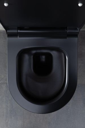 Чаша подвесного унитаза Allen Brau Priority 4.31002.31 черный матовый, артикул 4.31002.31